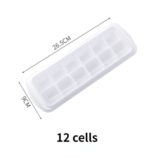 Ice Cube Mold with Lid 12-48-60 Cells