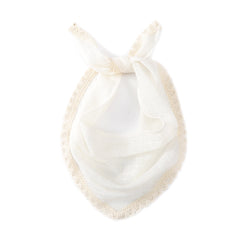 Women's Fabric Lace Headband Hair Wrap Scarf Handkerchief
