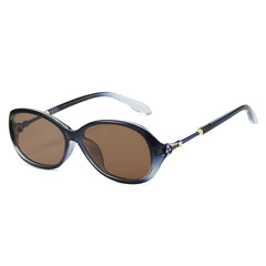 Oval Sunglasses Mod Mirror Lens UV400
