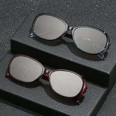Oval Sunglasses Mod Mirror Lens UV400