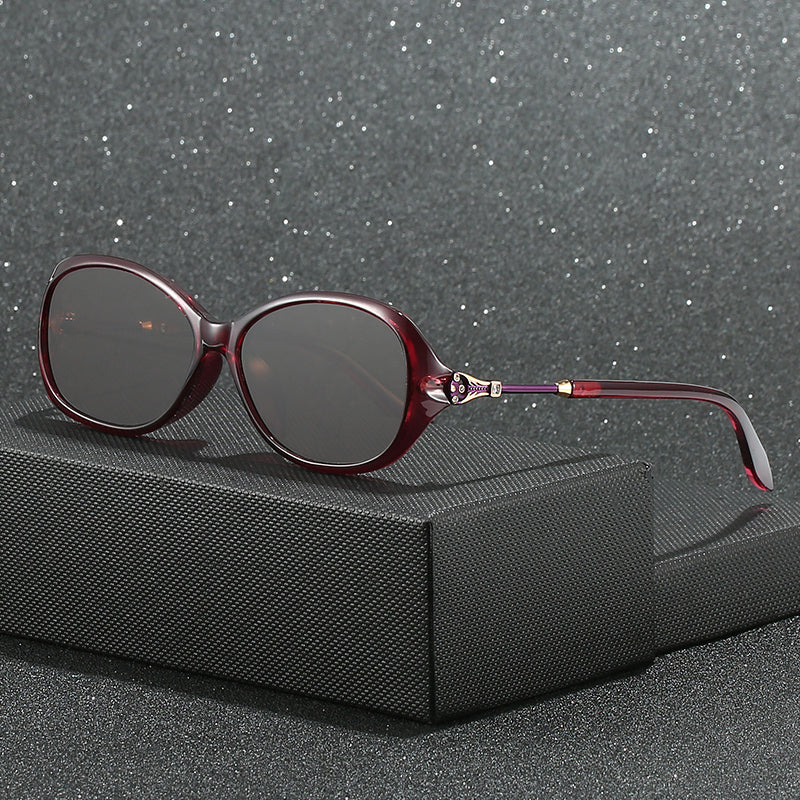 Oval Sunglasses Mod Mirror Lens UV400