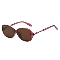 Oval Sunglasses Mod Mirror Lens UV400