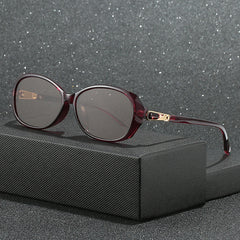 Oval Frame Sunglasses - Mod Casual Glasses - UV400
