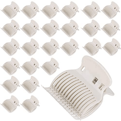 12pcs Hair Rollers Clip Hot Roller Clips Heat Insulation Clip Dye Hair Clip
