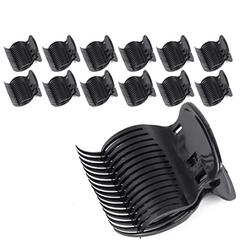 12pcs Hair Rollers Clip Hot Roller Clips Heat Insulation Clip Dye Hair Clip