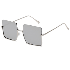 Y2K Tinted Lens Sunglasses Semi Rimless UV400