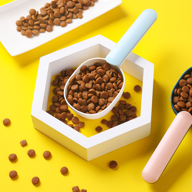Automatic Pet Food Dispenser and Feeding Spoon