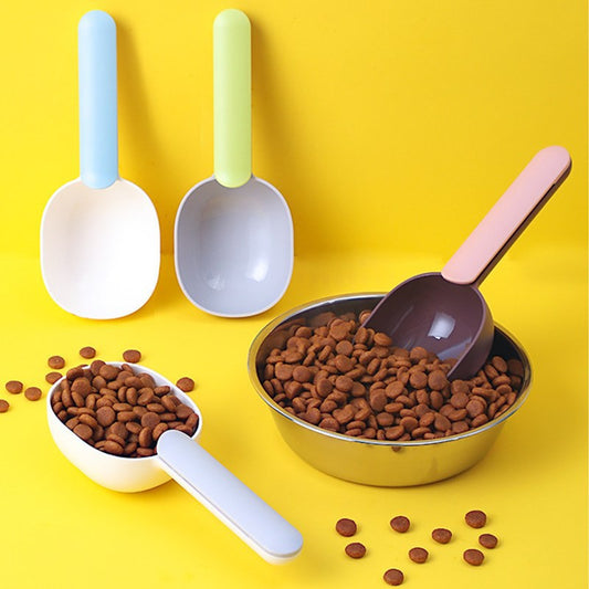 Automatic Pet Food Dispenser and Feeding Spoon
