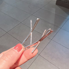 Rhinestone Hair Clip Bobby Pin Head Jewelry Sparkling Side Clip