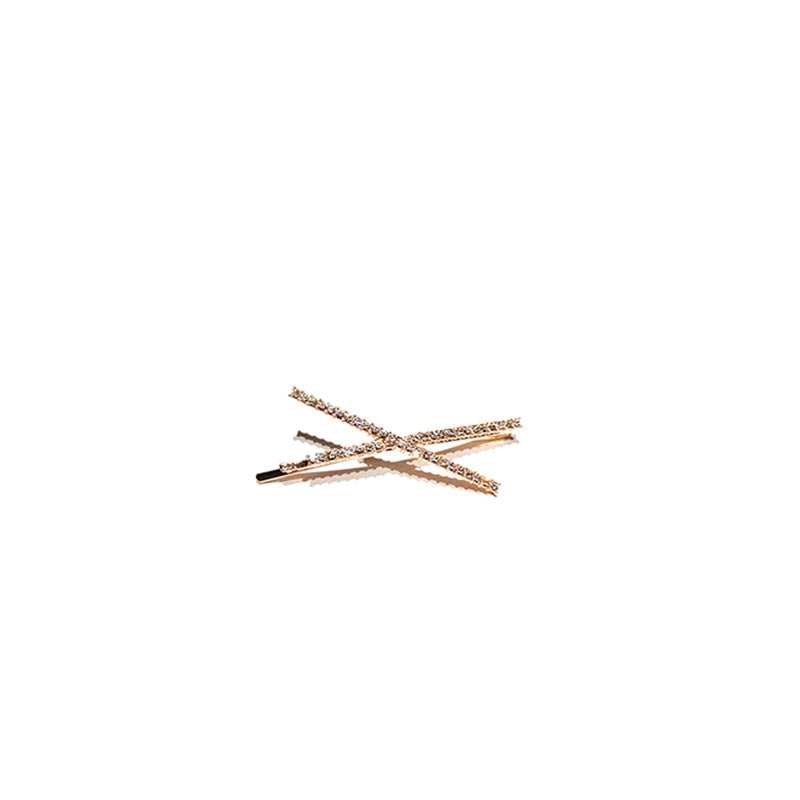 Rhinestone Hair Clip Bobby Pin Head Jewelry Sparkling Side Clip