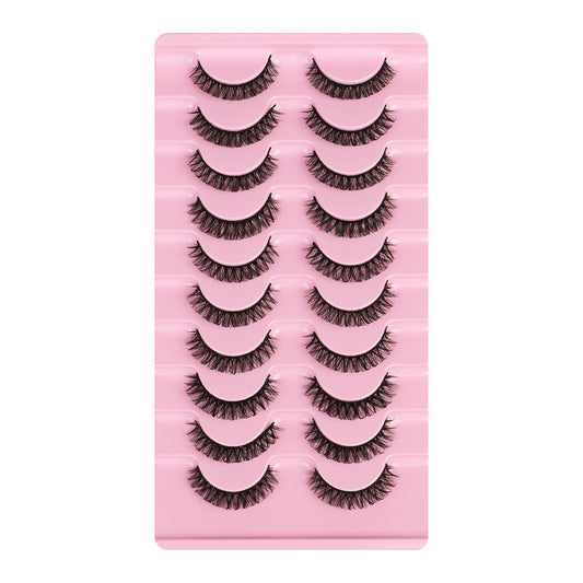3D False Eyelashes Slender Curling Natural Cat Eye