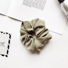 Large Chiffon Scrunchies Hair Tie Ponytail Holder