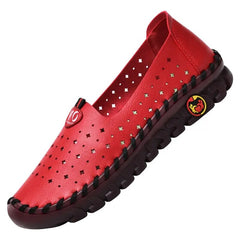 Women's Hollow Out Flat Slip On Shoes