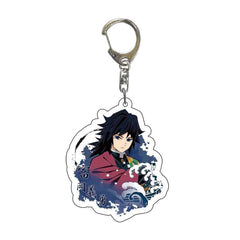 Anime Figure Keychain Acrylic Key Ring Bag Backpack Car Charm