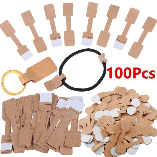 100pcs Craft Jewelry Making Tags - Necklaces, Rings & Bracelets