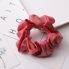 Y2K Sequin Glitter Scrunchies Hair Tie Ponytail Holder Hair Accessories