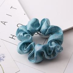Y2K Sequin Glitter Scrunchies Hair Tie Ponytail Holder Hair Accessories