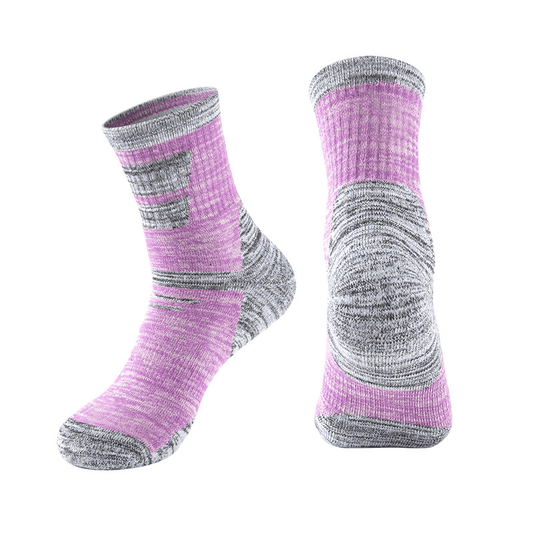 Unisex Mid Calf Sports Socks Thick Sweat Absorbing Athletics