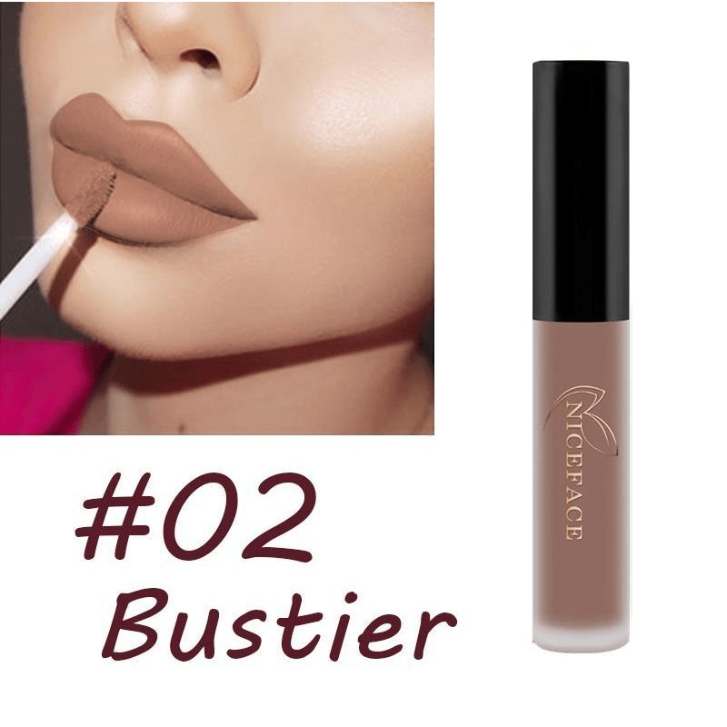 Waterproof Matte Liquid Lipstick Long Lasting Lipgloss Velet