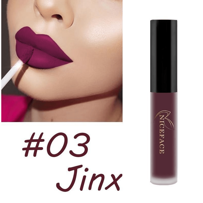 Waterproof Matte Liquid Lipstick Long Lasting Lipgloss Velet