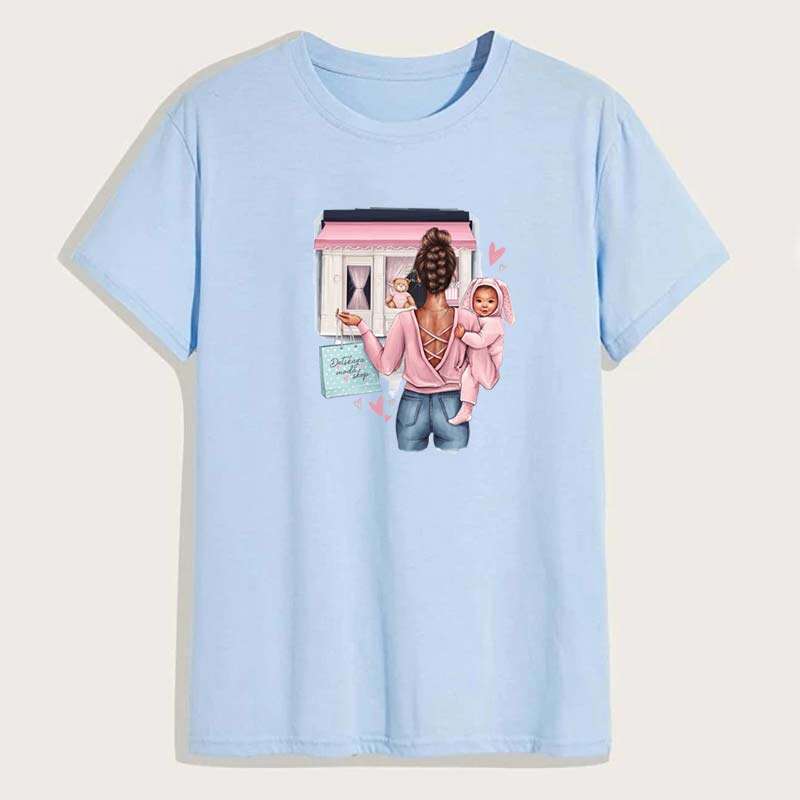 Mommy Shopping Clothing DIY Heat Transfers Vinyl App Tops Pattern