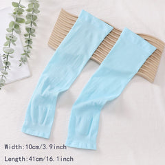 Elastic Ice Sleeves Driving Gloves for Women