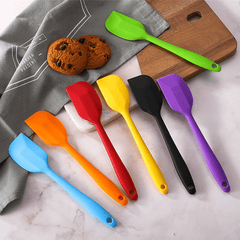 2pcs Silicone Cream and Butter Spatula for Baking Kitchen Essential