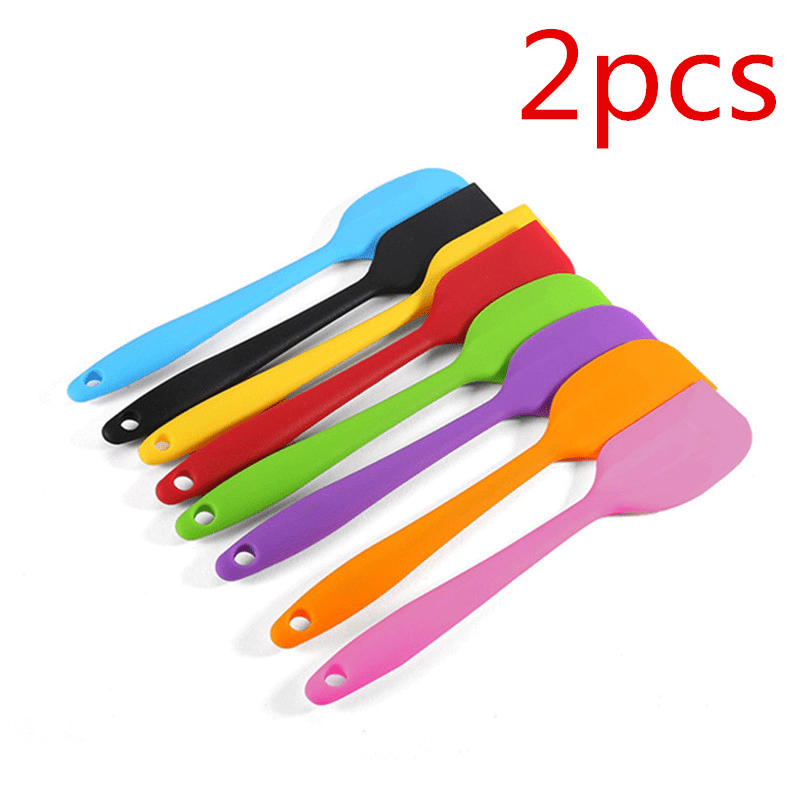 2pcs Silicone Cream and Butter Spatula for Baking Kitchen Essential