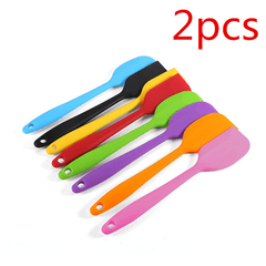 2pcs Silicone Cream and Butter Spatula for Baking Kitchen Essential
