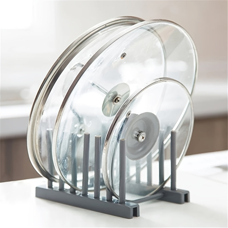Stainless Steel Pot Lid Holder Spoon Rest and Plate Holder Organizer