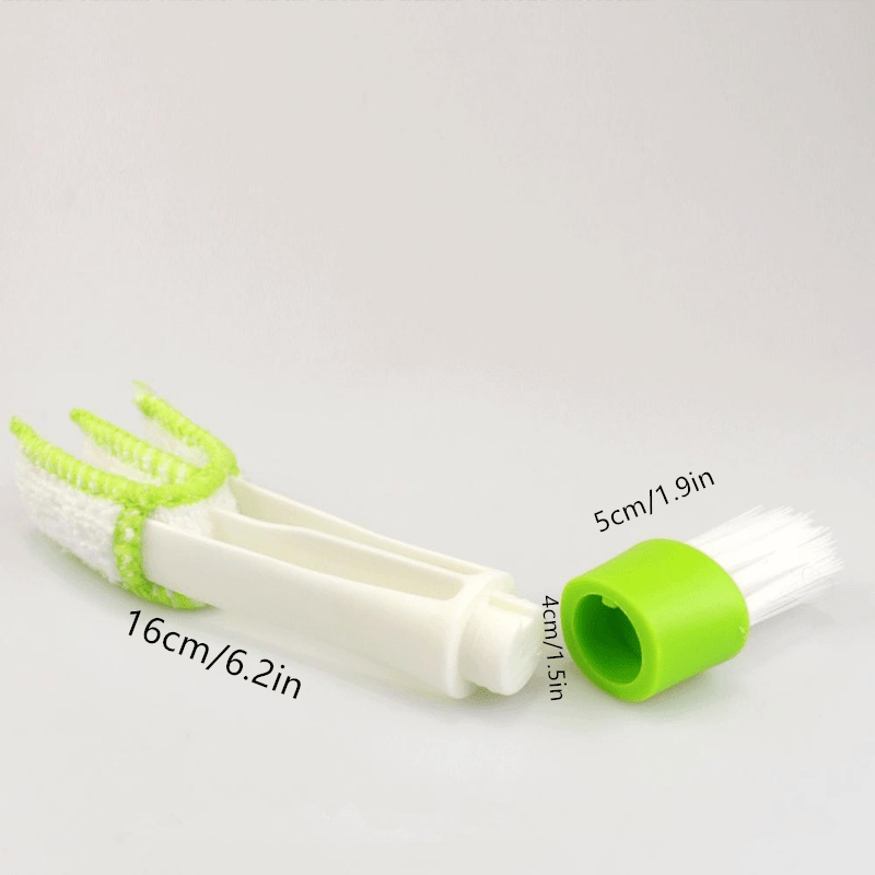 Car Vent Cleaning Brush Double Headed Soft Brush Blind Dust Removal Brush