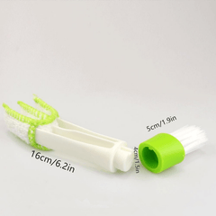 Car Vent Cleaning Brush Double Headed Soft Brush Blind Dust Removal Brush