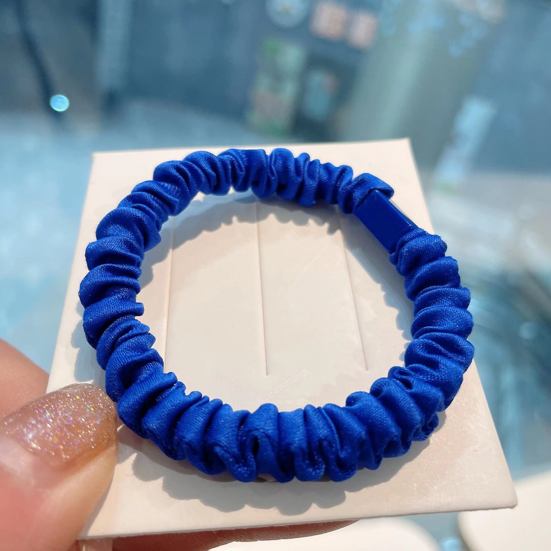 2pcs Small Hair Loop Hair Tie High Elastic Hair Rope Headwear