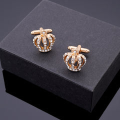 Royal Crown Cufflinks - Europe & US Bestseller