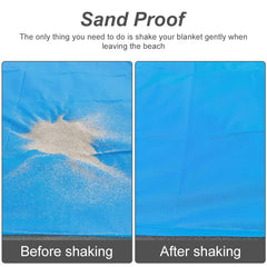 1pc 2x2 1m Camping Mat Waterproof Beach Blanket Portable Lightweight Mat