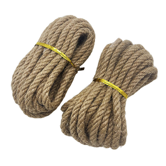 Natural Vintage Manila Rope Jute Rope DIY Hemp Wedding Decor 196inch 6mm