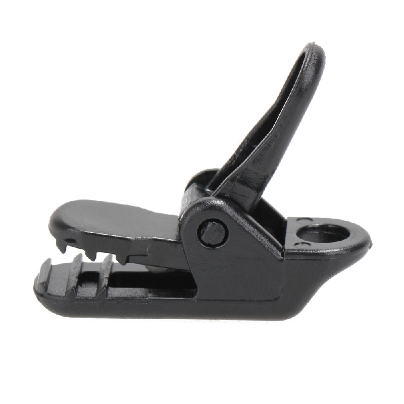 50pcs Mini Adjustable Tent Canopy Clip For Camping - Double Hole Plastic Buckle