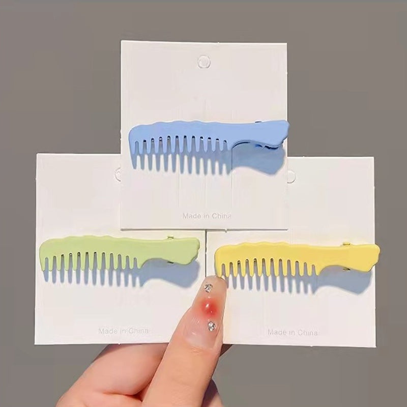 Comb Shape Hair Clip Non-slip Duck Billed Clip Hair Accessories