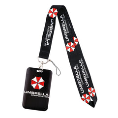 TV Program Umbrella Killer Organization Keychain Door Car Lanyard