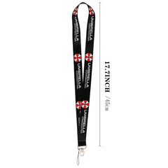 TV Program Umbrella Killer Organization Keychain Door Car Lanyard