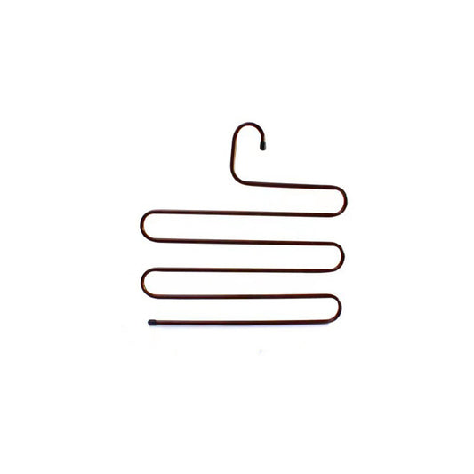 1pc Pants Hanger Layer S Style Stainless Steel Rack