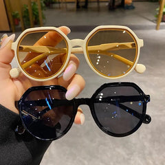 Large Round Sunglasses Casual Candy Glasses UV400