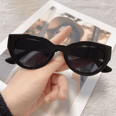 Cat Eye Sunglasses For Women Men Hip-Hop Anti-Glare Glasses UV400