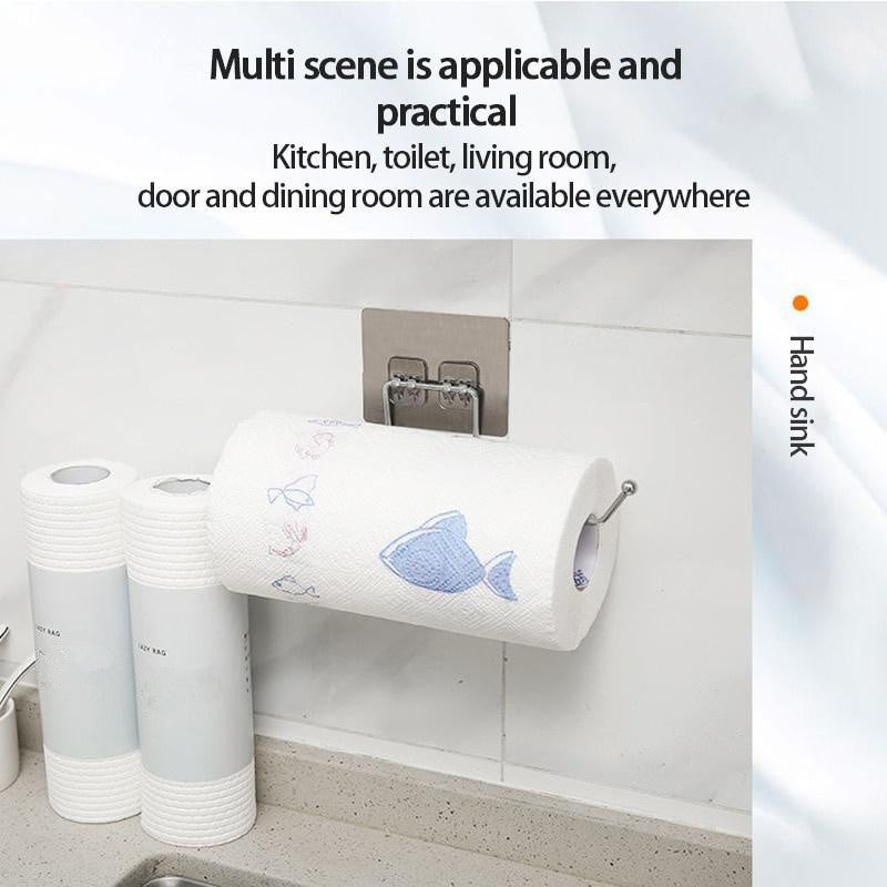 Adhesive Paper Towel Holder Bathroom Kitchen Accessories