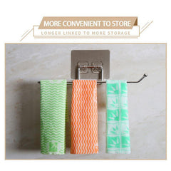 Adhesive Paper Towel Holder Bathroom Kitchen Accessories