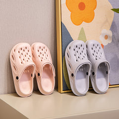 Women's Hollow Out Clogs Closed Toe Slip On Shoes
