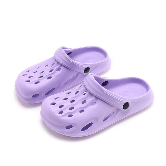 Women's Hollow Out Clogs Closed Toe Slip On Shoes