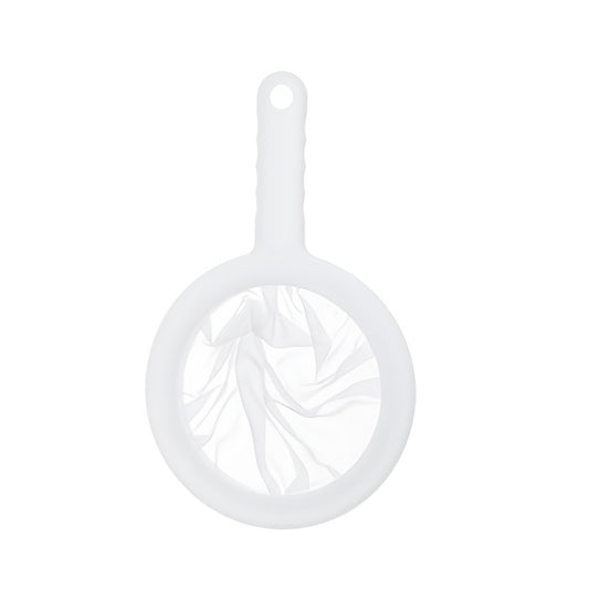 Ultra Fine Mesh Strainer Nylon Filter Spoon For Soy Milk Coffee Yogurt 400 Mesh
