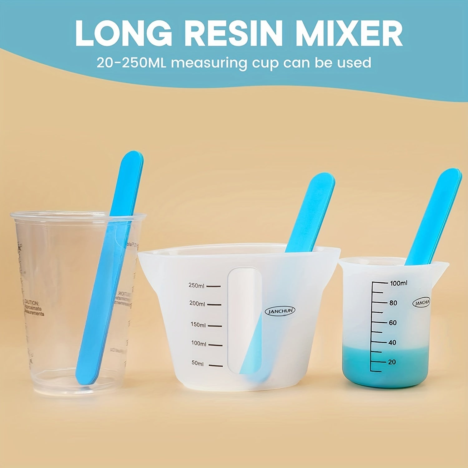Resin Silicone Blender Popsicle Paint Blender Wax Epoxy Casting Molds