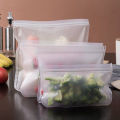 1pc Reusable Food Storage Bag Sealed Fresh-keeping Bag Kitchen Supplie